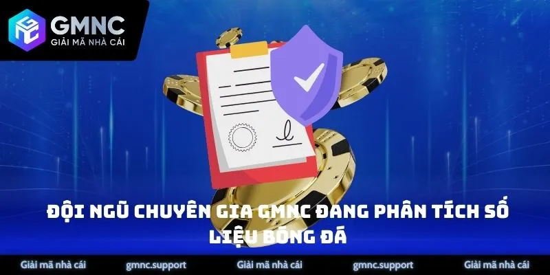 Đội ngũ chuyên gia GMNC đang phân tích số liệu bóng đá cho người chơi
