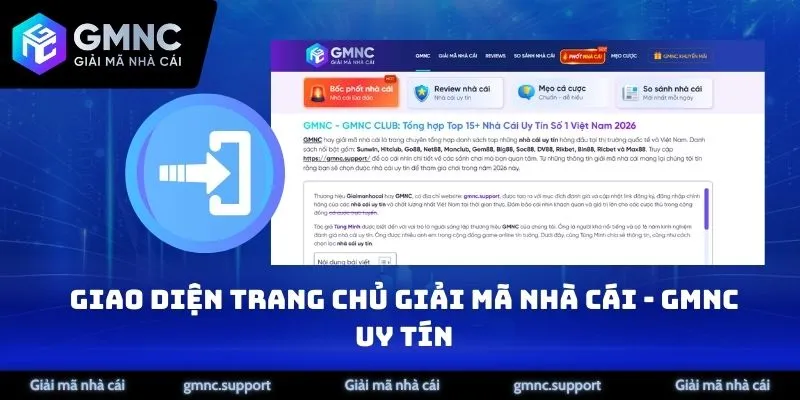 Giao diện đăng nhập GMNC trên thiết bị di động và máy tính