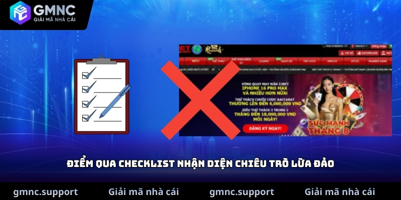 Điểm qua checklist nhận diện chiêu trò lừa đảo