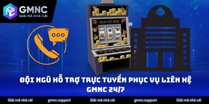 Đội ngũ hỗ trợ trực tuyến phục vụ liên hệ GMNC 24/7